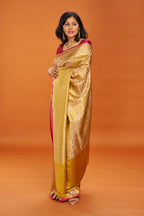 Enchanting Mustard Gold Elegance
