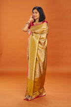 Enchanting Mustard Gold Elegance