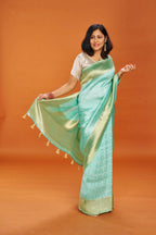 Velvety Aqua Green Elegance