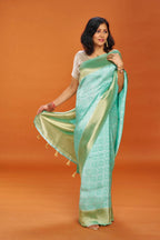 Velvety Aqua Green Elegance