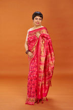 Polished Vibrant Elegance - Vibrant-Magenta Red (animal motifs)
