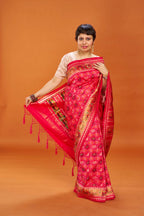 Polished Vibrant Elegance - Vibrant-Magenta Red (animal motifs)