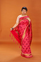 Polished Vibrant Elegance - Vibrant-Magenta Red (animal motifs)